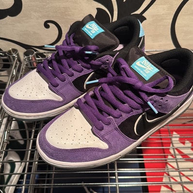 Hayley Wilson × Nike SB Dunk Low Pro "Black and Court Purple"