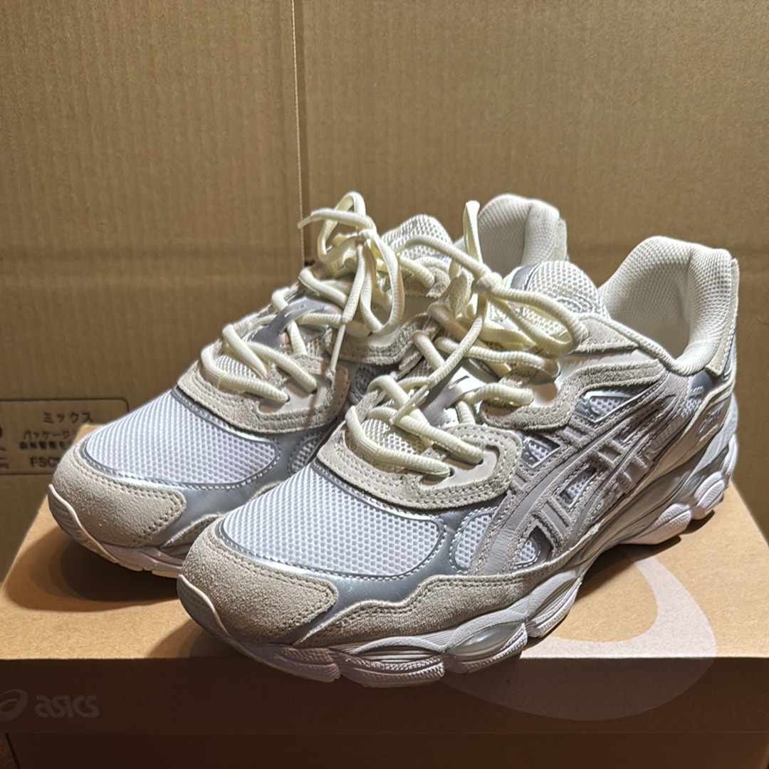 Asics Gel-NYC "White/Oyster Grey"