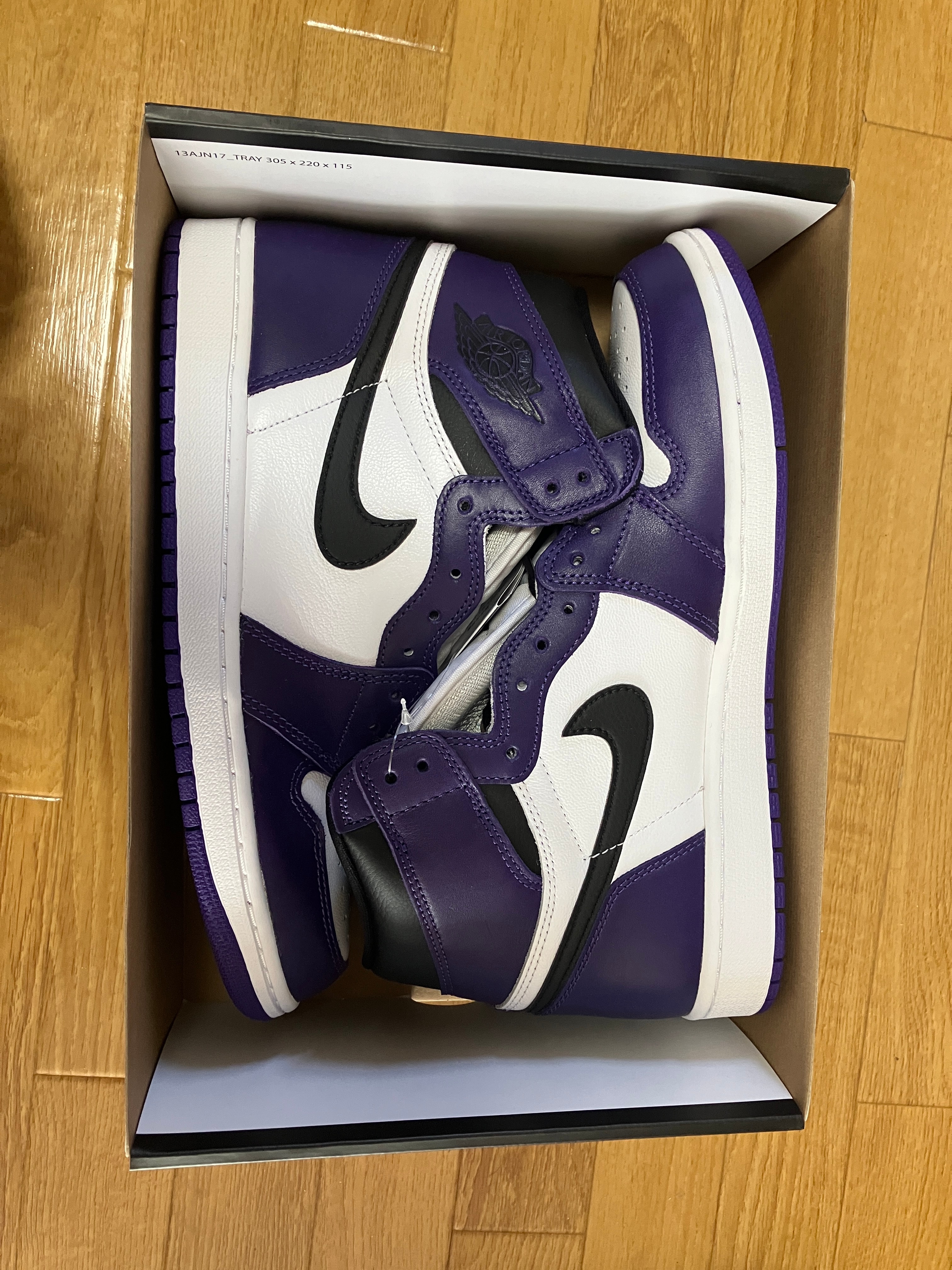 Nike Air Jordan 1 Retro High OG "Court Purple White/Black" (2020)   
