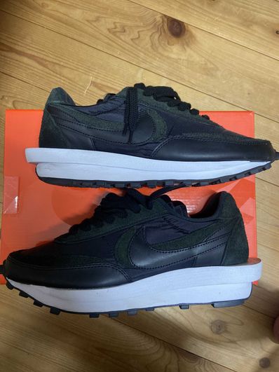 sacai × Nike LDV Waffle "Triple Black"