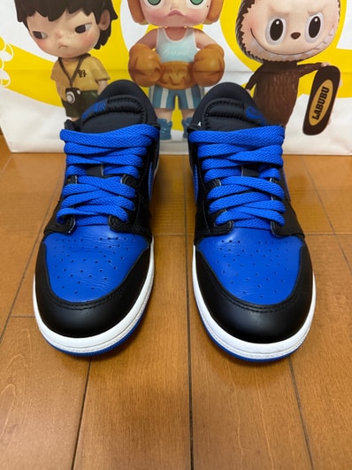 Nike Air Jordan 1 Low '85 "Black and Royal Blue"