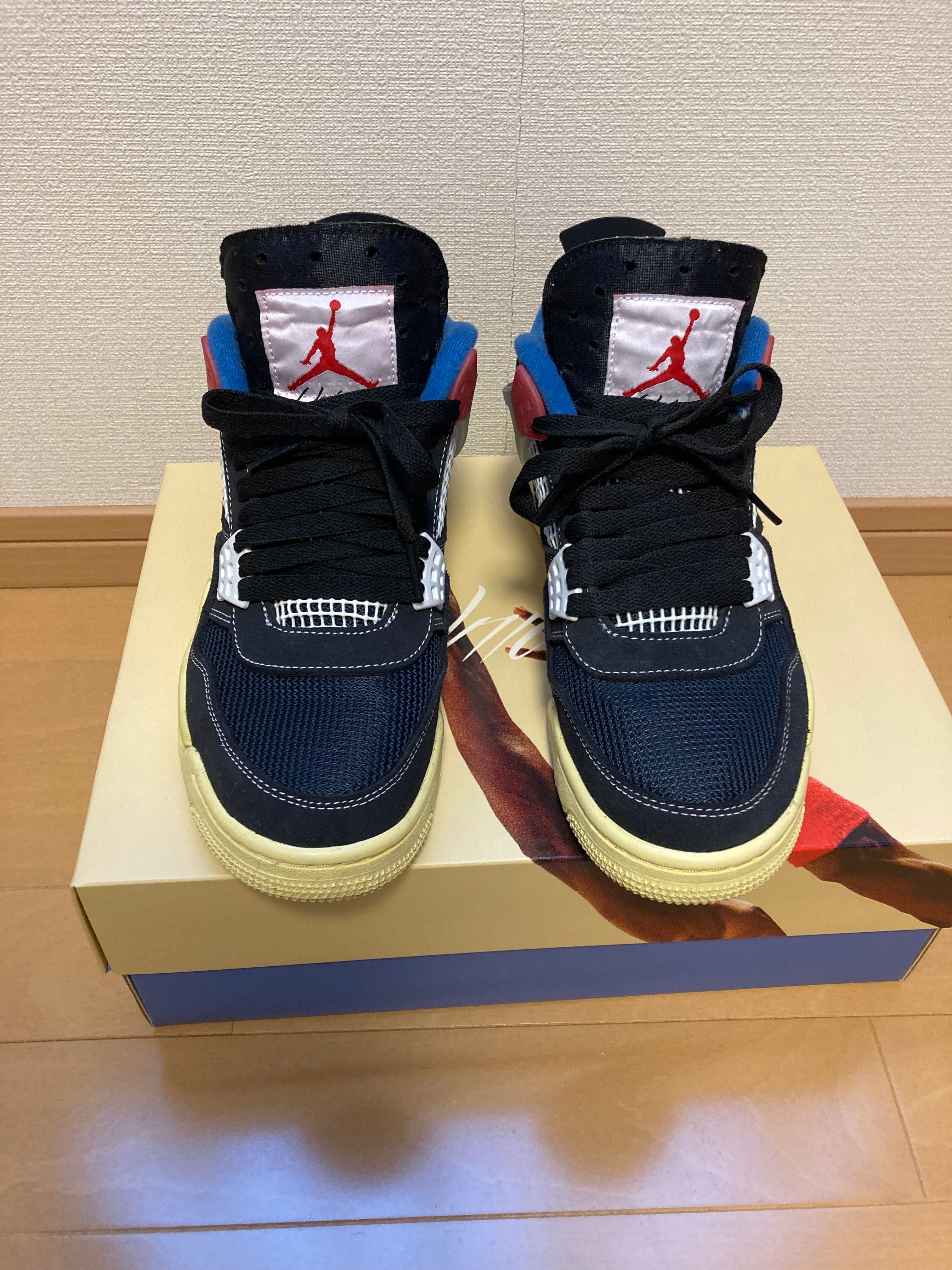 UNION × NIKE AIR JORDAN 4 "OFF NOIR"