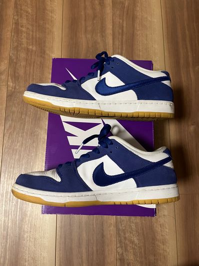 Nike SB Dunk Low "Los Angeles Dodgers/Deep Royal Blue"