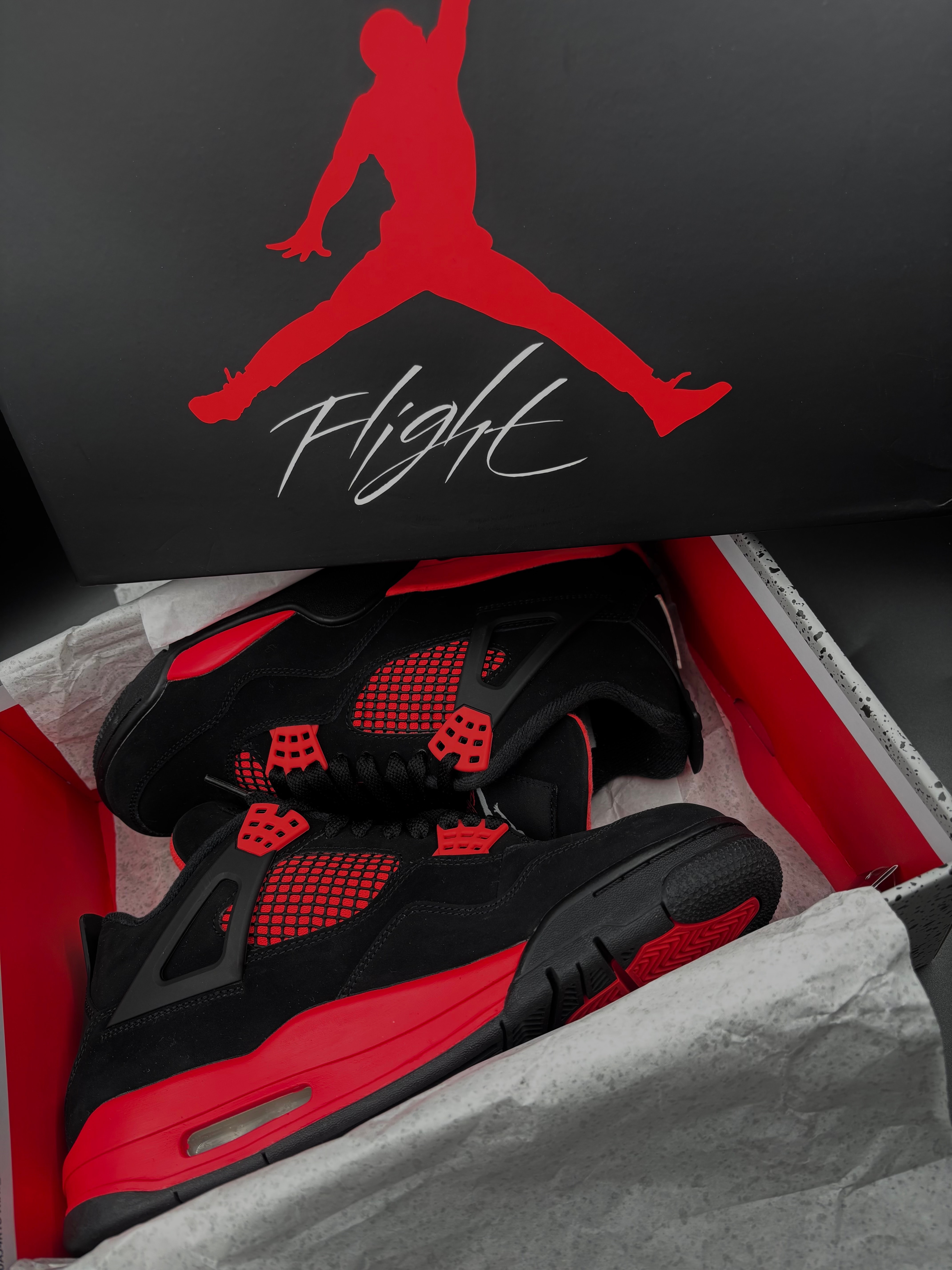 Nike Air Jordan 4 "Red Thunder/Crimson"