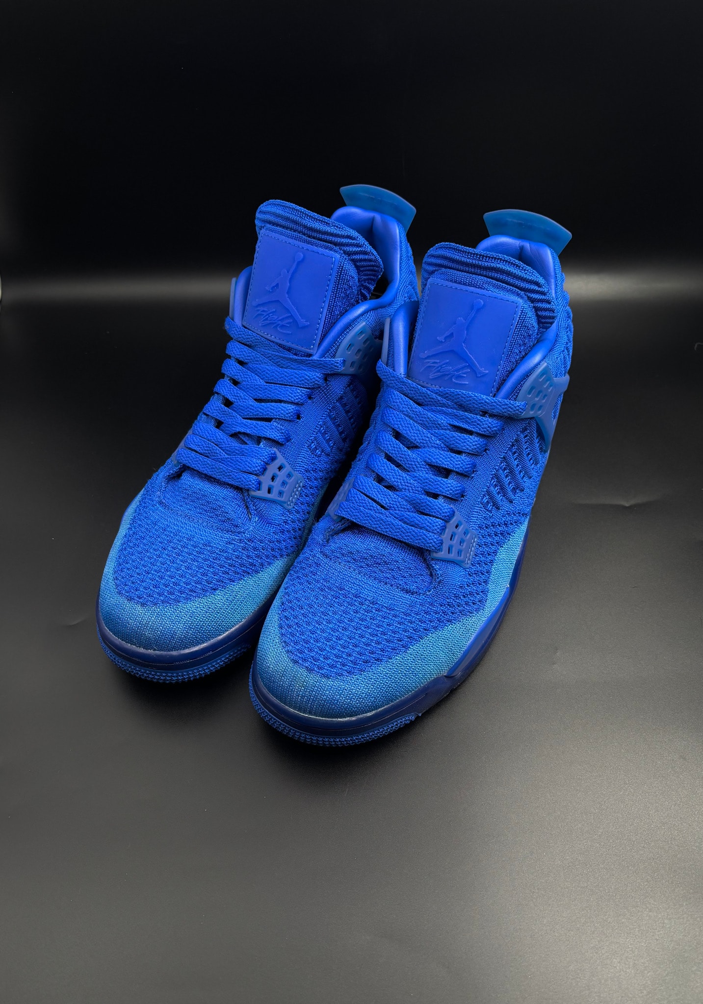 Nike Air Jordan 4 Retro Flyknit "Hyper Royal/Black"