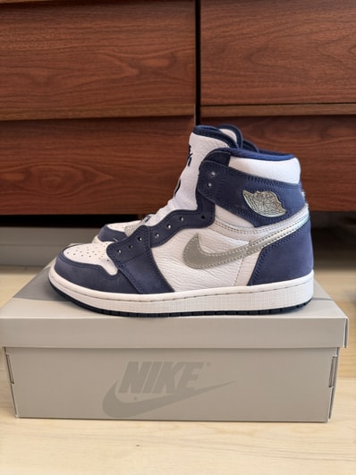 Nike Air Jordan 1 High OG CO.JP "White/Midnight Navy" (2020) (Standard Box)