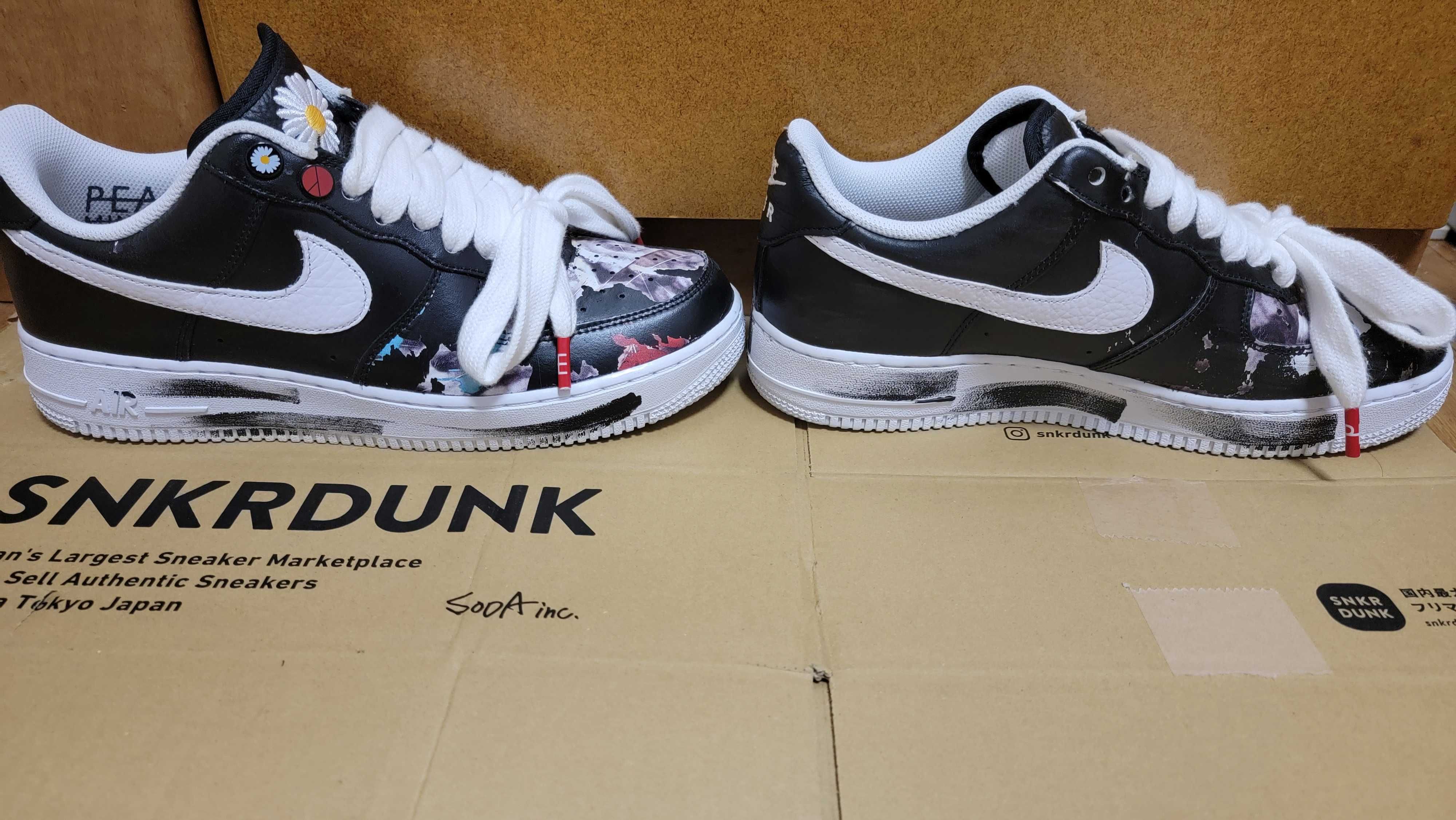 PEACEMINUSONE × Nike Air Force 1 Low Para Noise "Black" / G-DRAGON