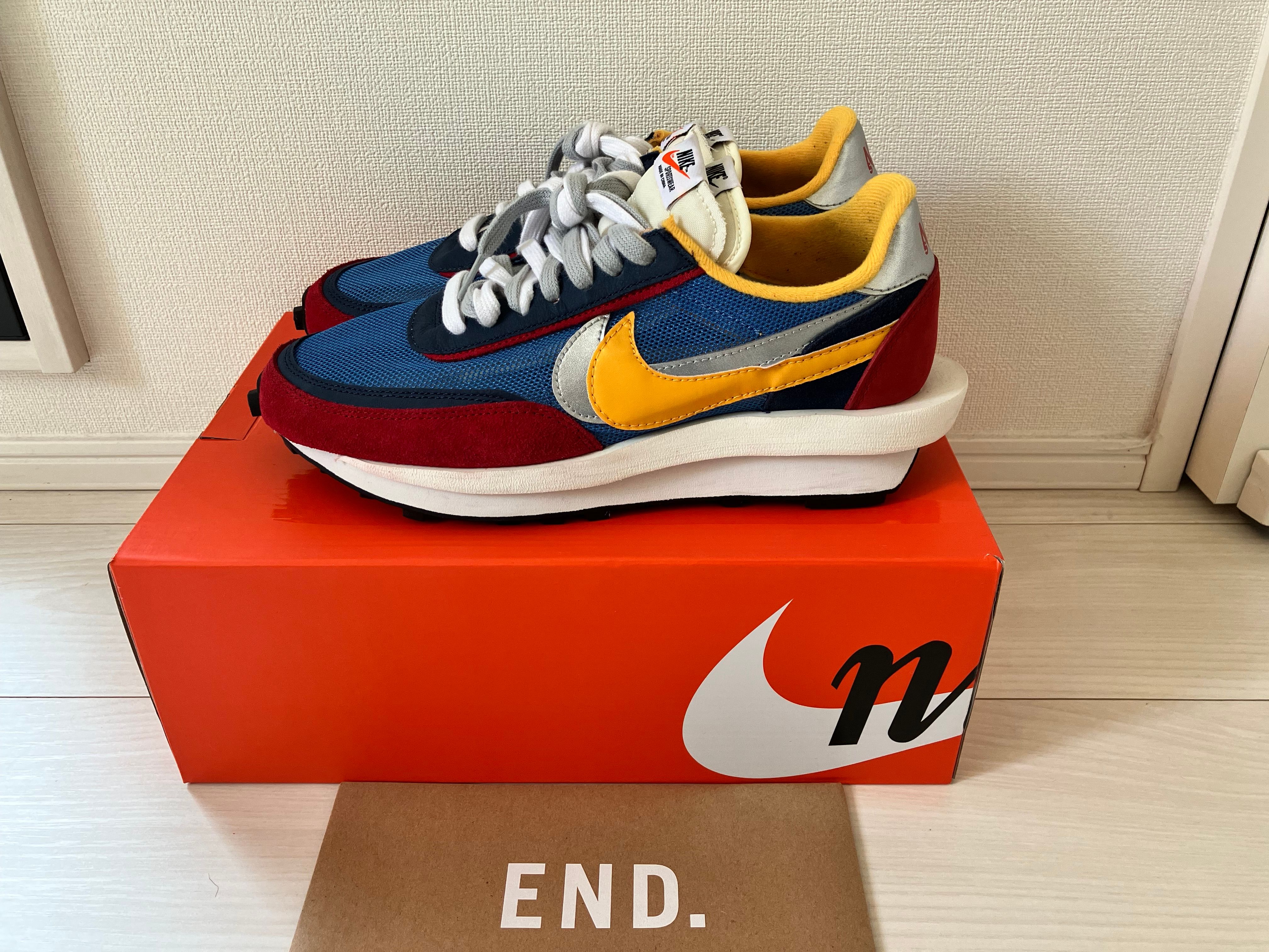 sacai × Nike LDV Waffle "Red/Blue"