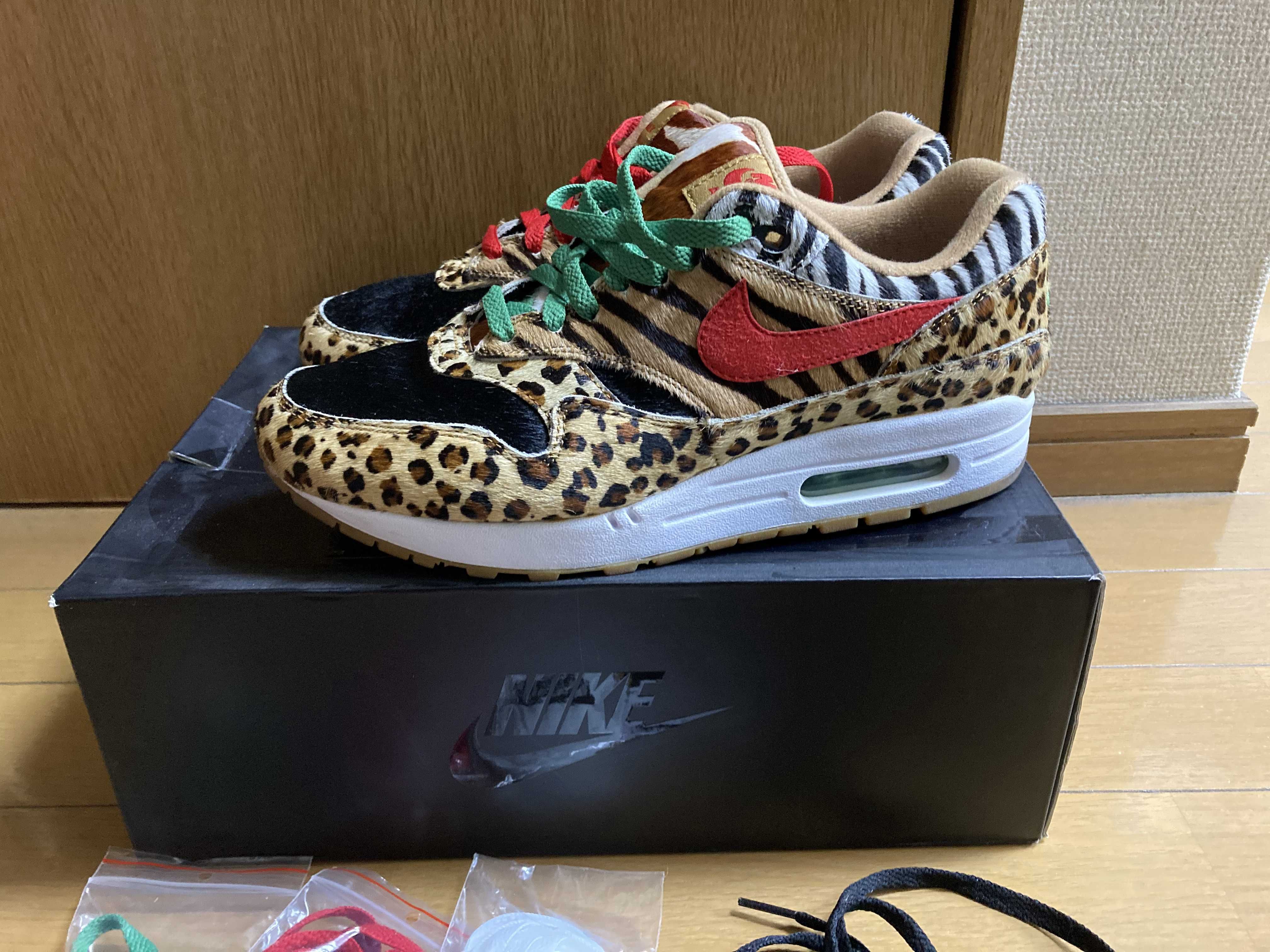 atmos × Nike Air Max 1 DLX "Animal Pack/Safari"
