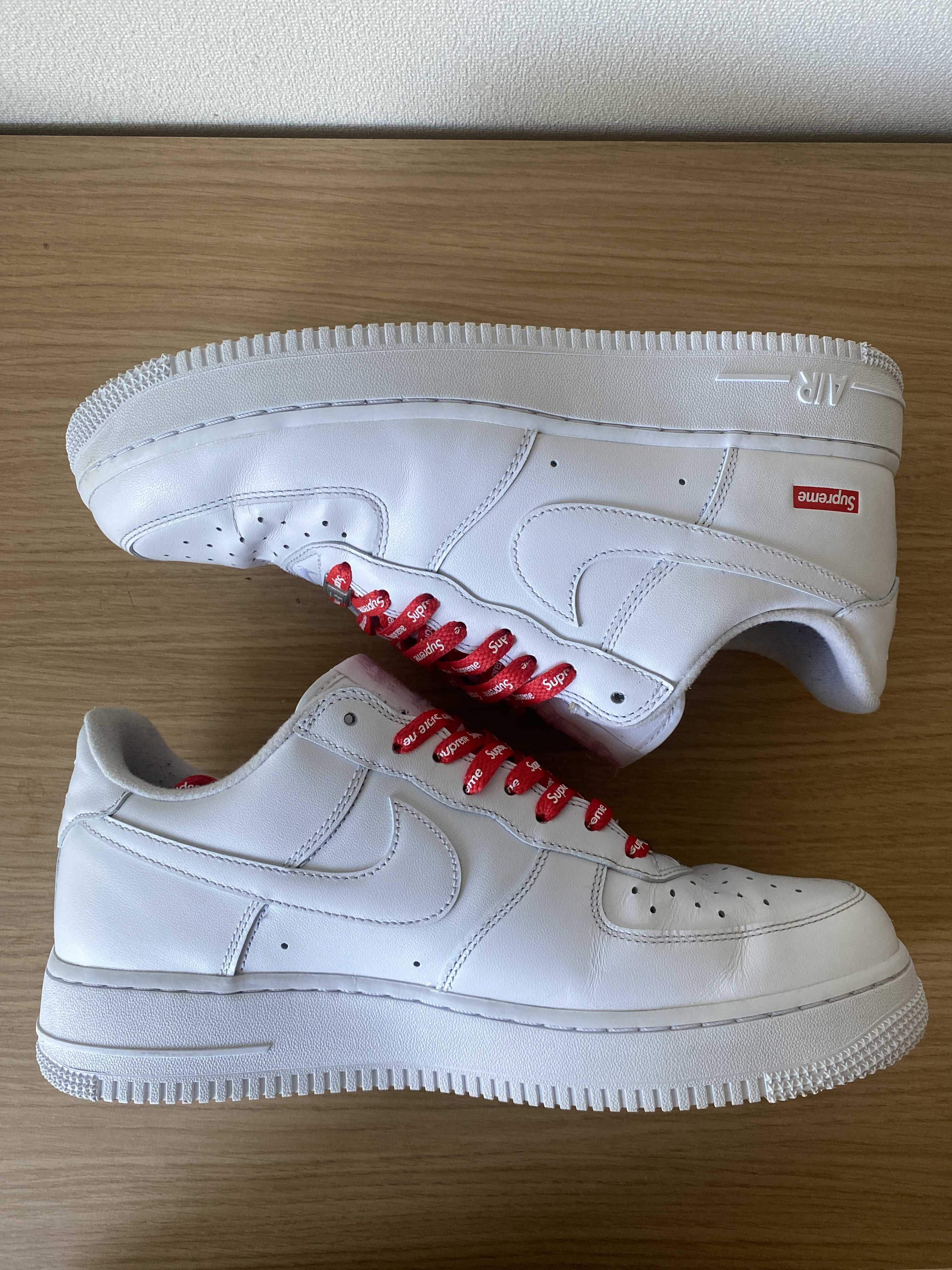 Supreme × Nike Air Force 1 Low "White"