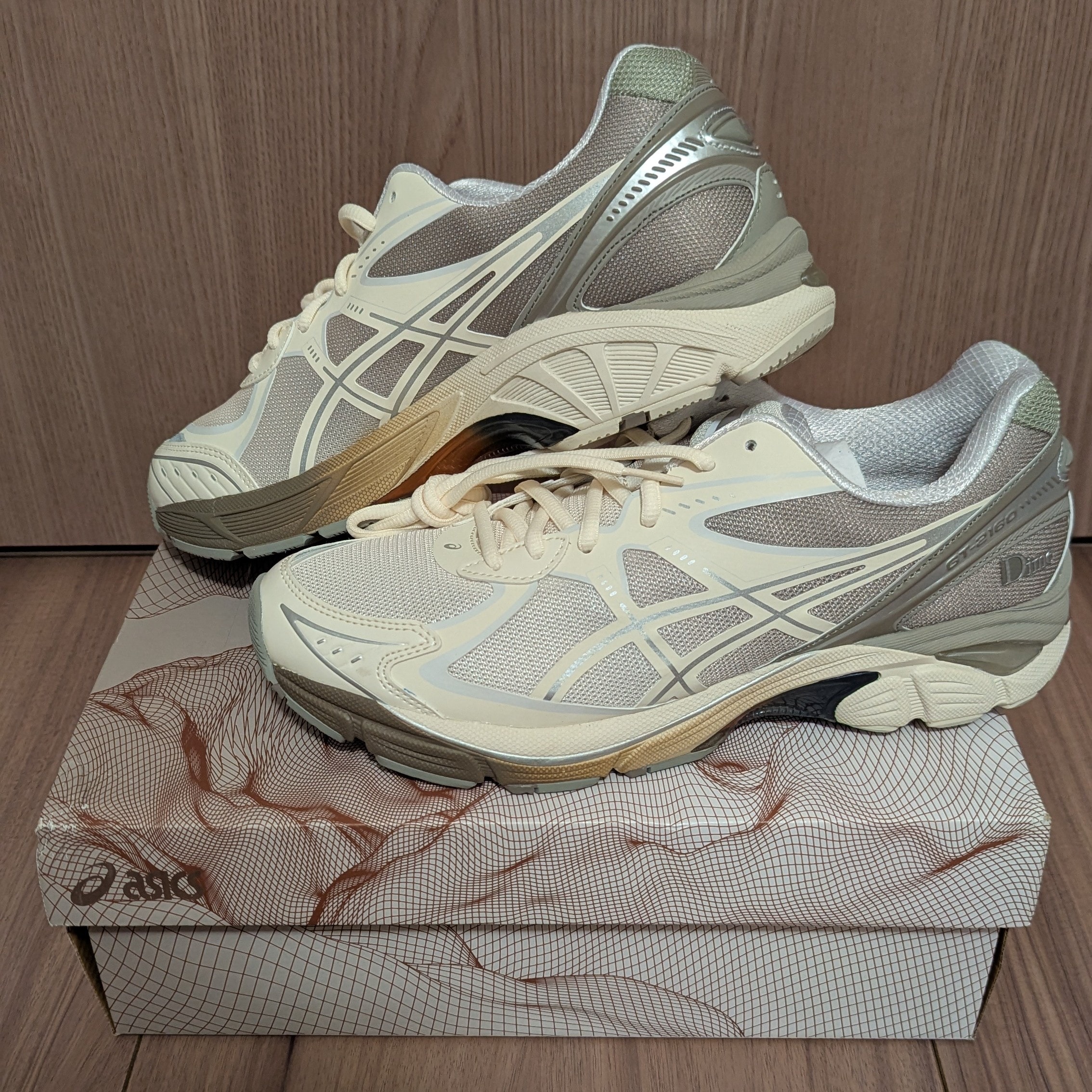 Dime × Asics GT-2160 "Arctic Wolf/London Fog"