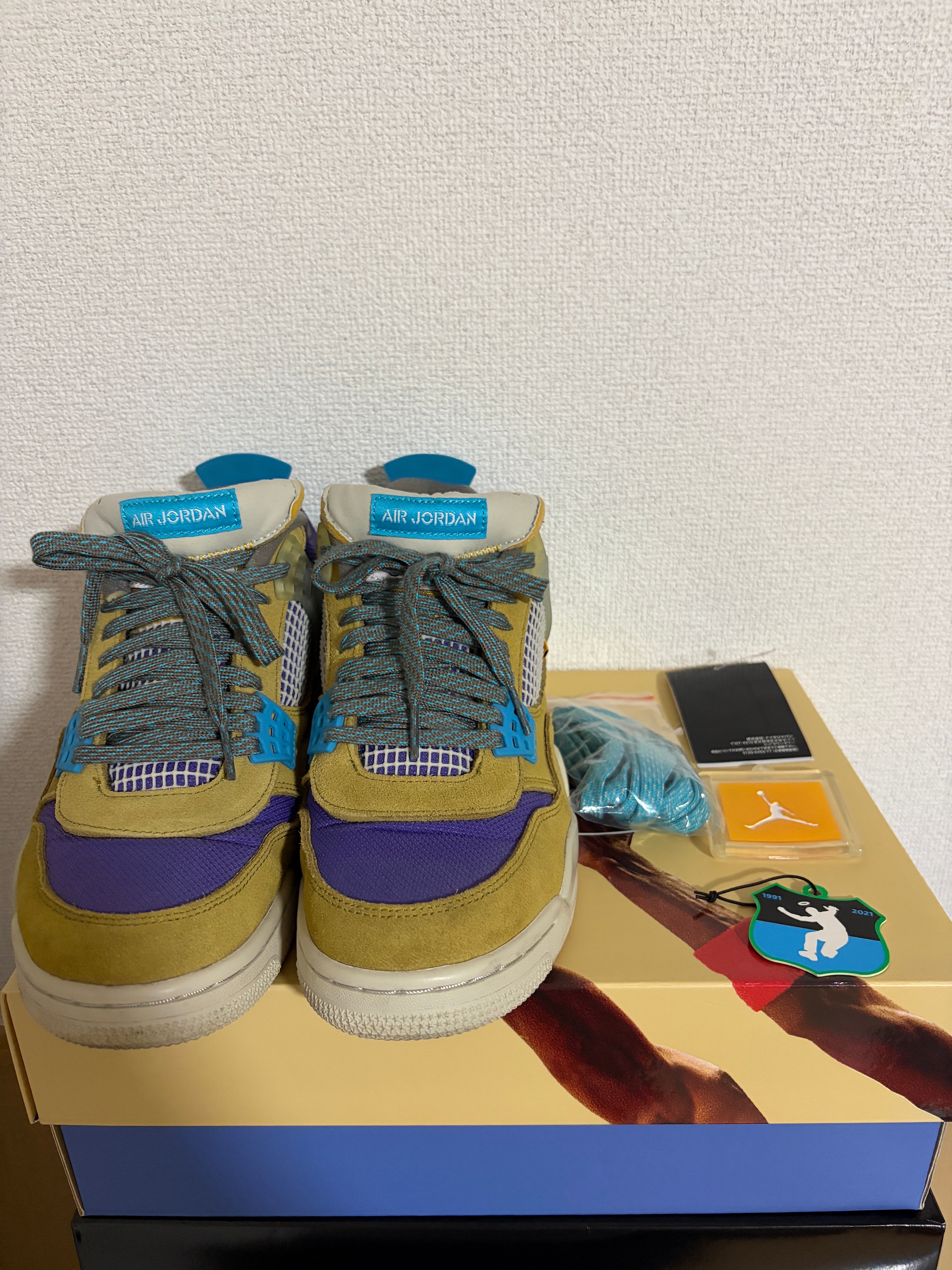 Union × Nike Air Jordan 4 SP "Desert Moss"