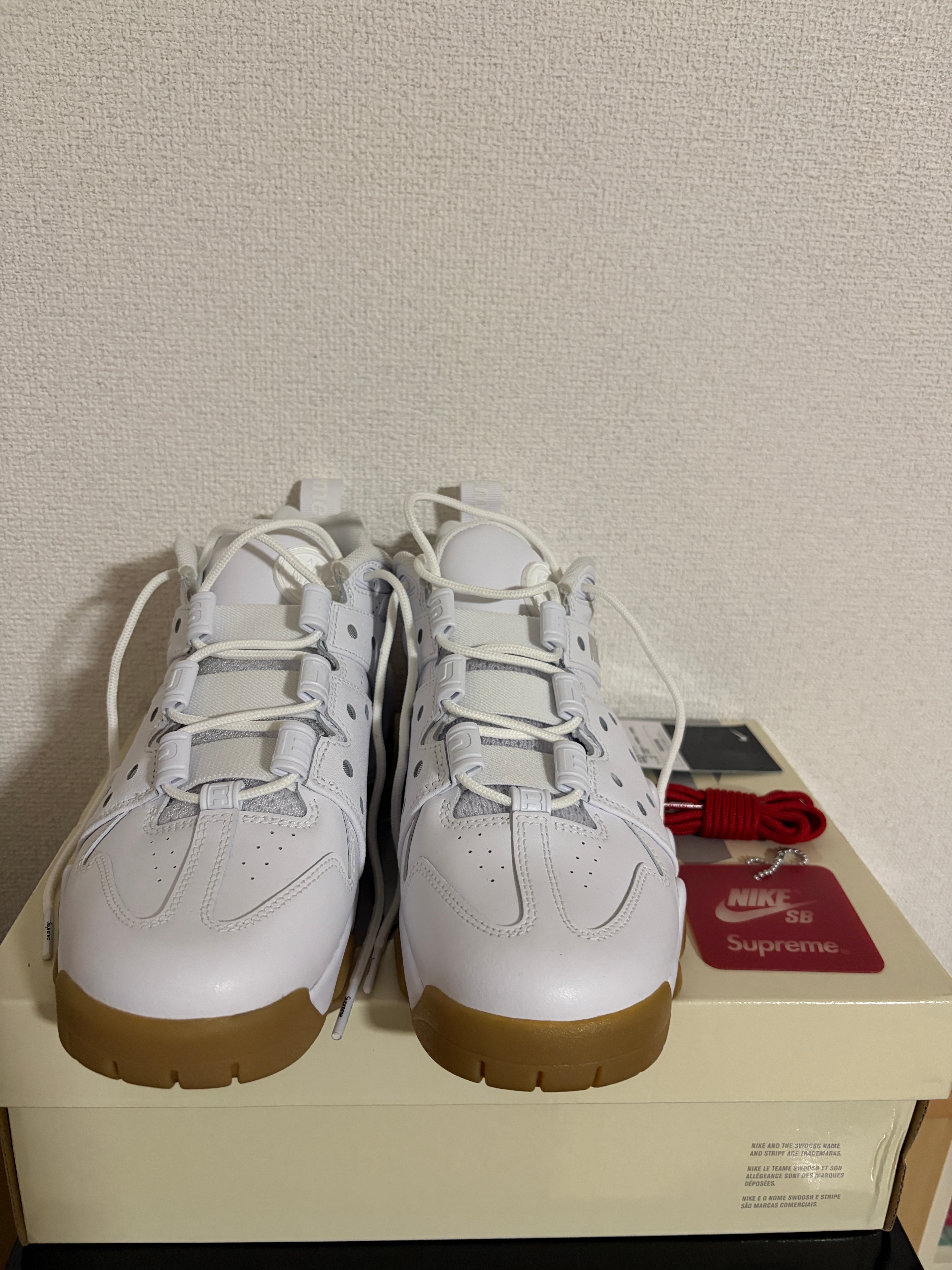 Supreme × Nike SB Air Max 2 CB 94 Low SP "White" (26SS Week2)