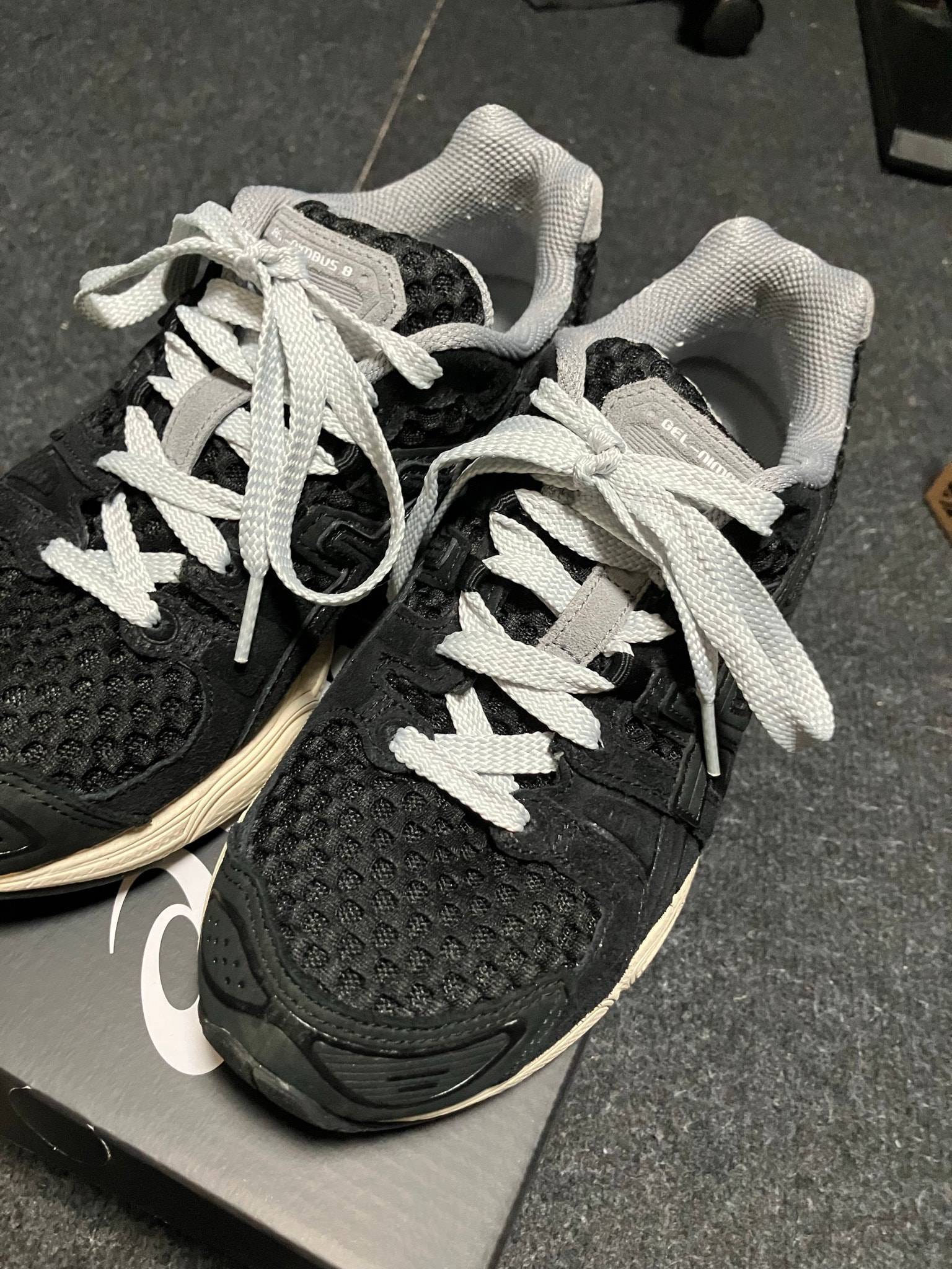 ENNOY × Asics Gel-Nimbus 9 "Black/Sheet Rock" (1201A986-002)