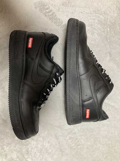 Supreme × Nike Air Force 1 Low "Black"