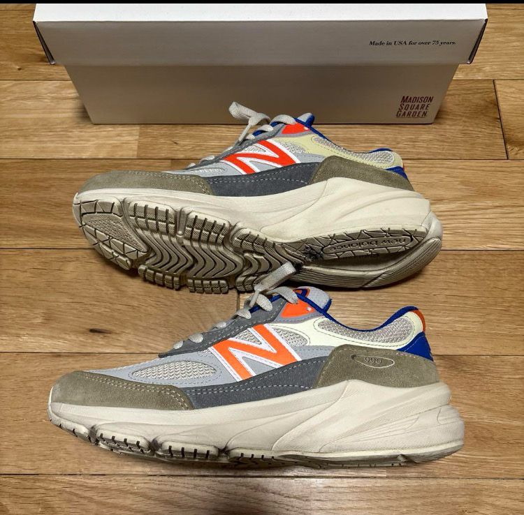 KITH × New Balance 990V6 Madison Square Garden "Sanddrift"