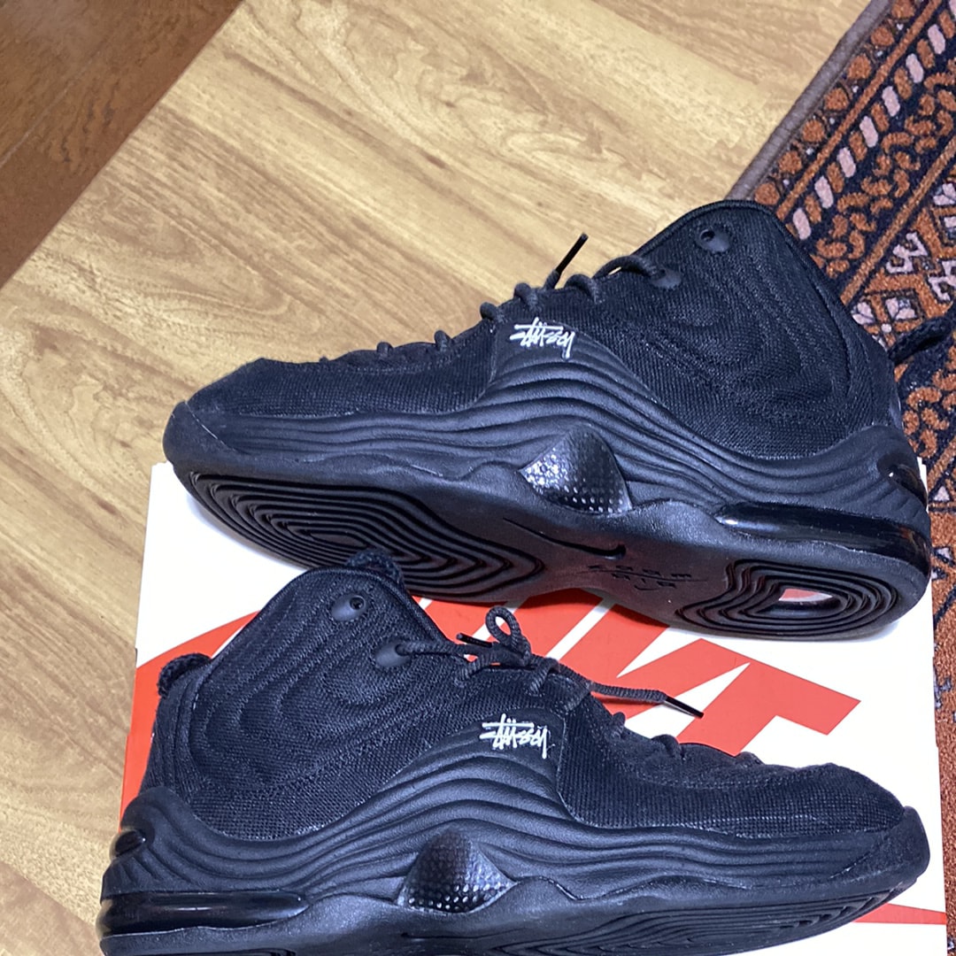 Stussy × Nike Air Penny 2 "Black"