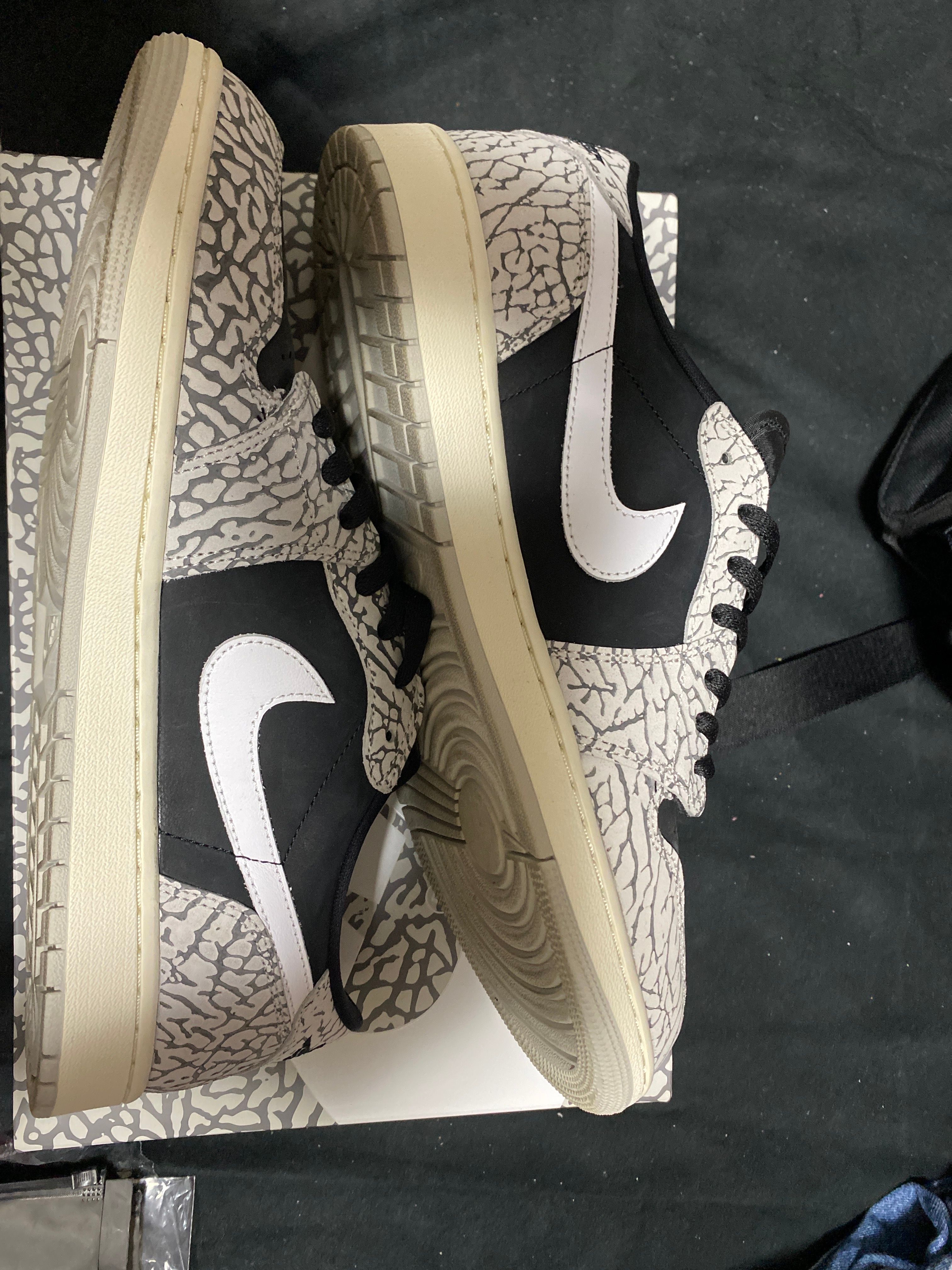 Nike Air Jordan 1 Retro Low OG "Black Cement"