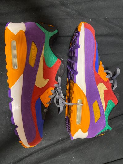 NIKE AIR MAX 90 "VIOTECH UNIVERSITYRED/PALE VANILLA/HYPER GRAPE"