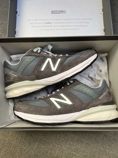 SSZ × Akio Hasegawa × New Balance 990V5 "Gray"