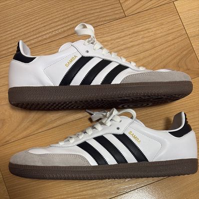 adidas Samba OG "Cloud White/Core Black/Clear Granite"