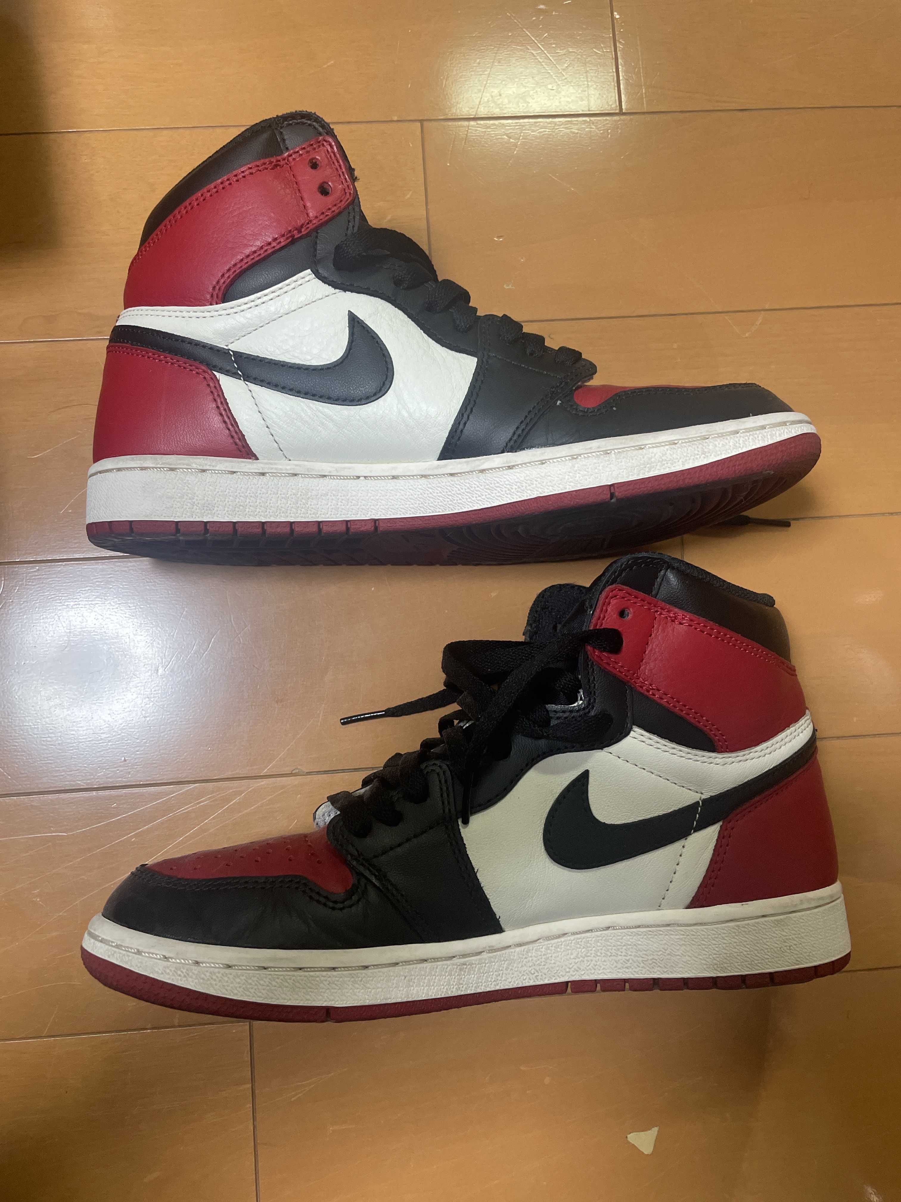 Nike Air Jordan 1 Retro High OG "Bred Toe"