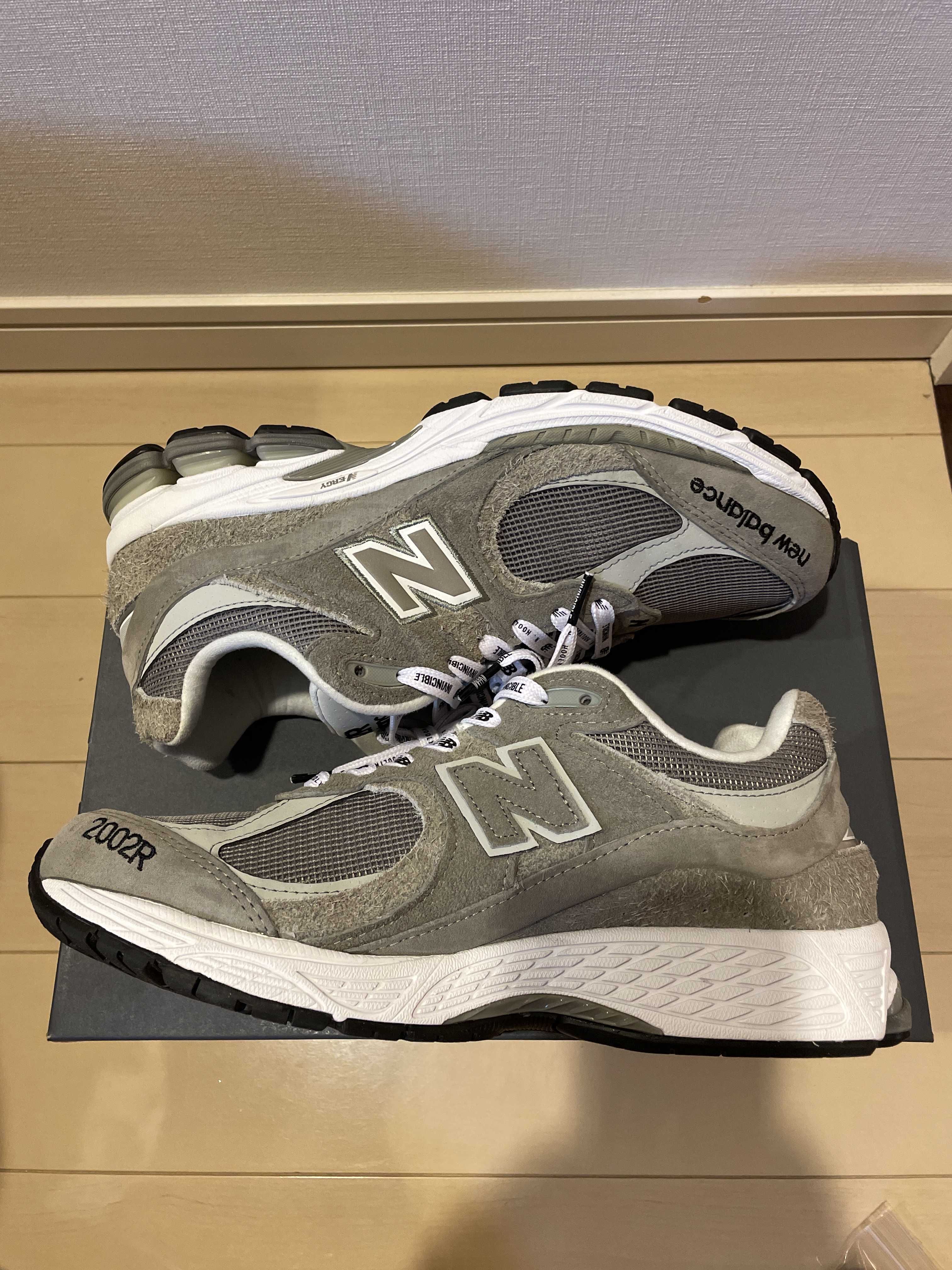 N.HOLLYWOOD × INVINCIBLE × New Balance 2002R "Gray"