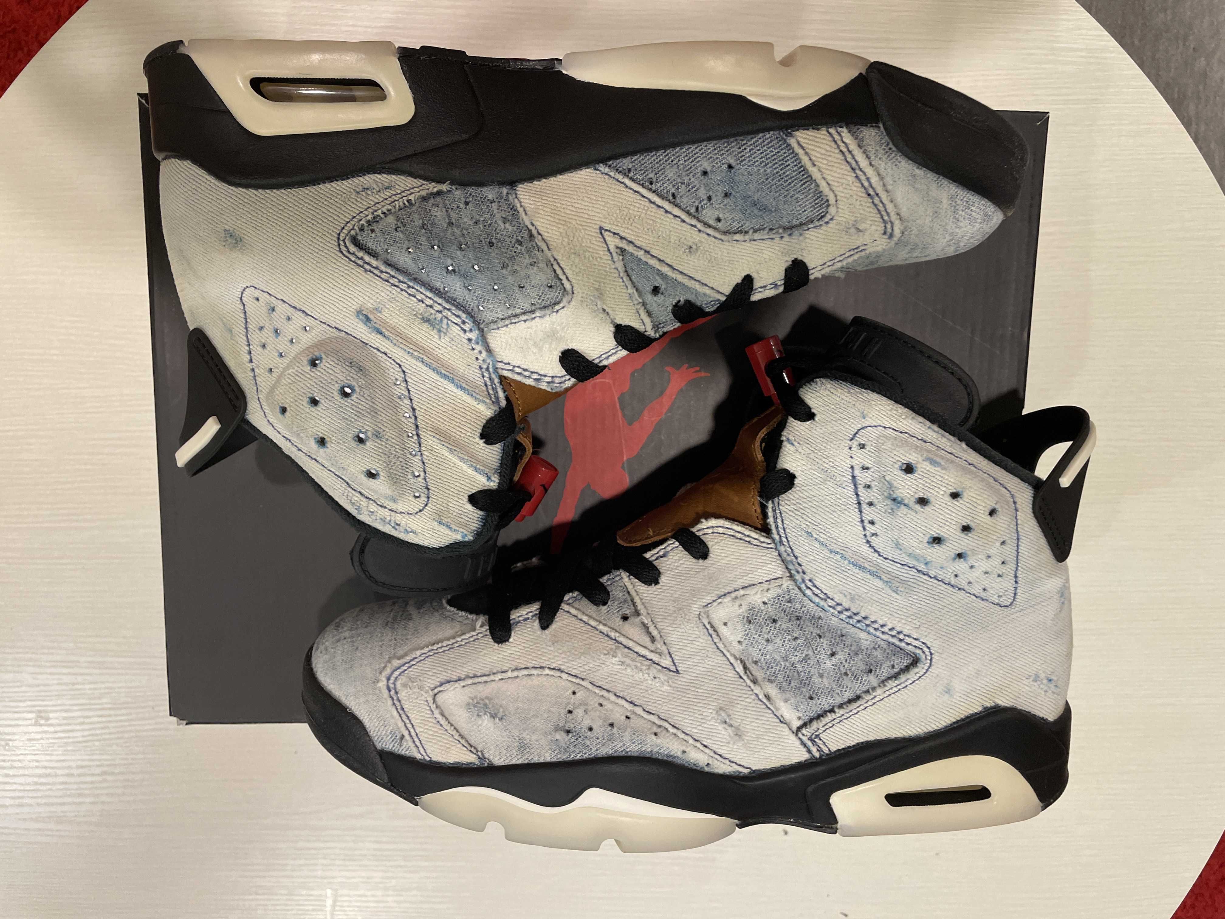 NIKE AIR JORDAN 6 "WASHED DENIM"