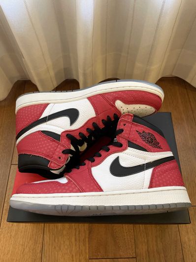 Spiderman × Nike Air Jordan 1 Origin Story "Gym Red/White/Photo Blue/Black"
