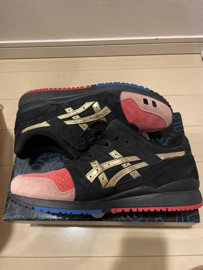 Ronnie Fieg × Asics Gel-Lyte III Tokyo Trio 252.1 "Black/Gold"