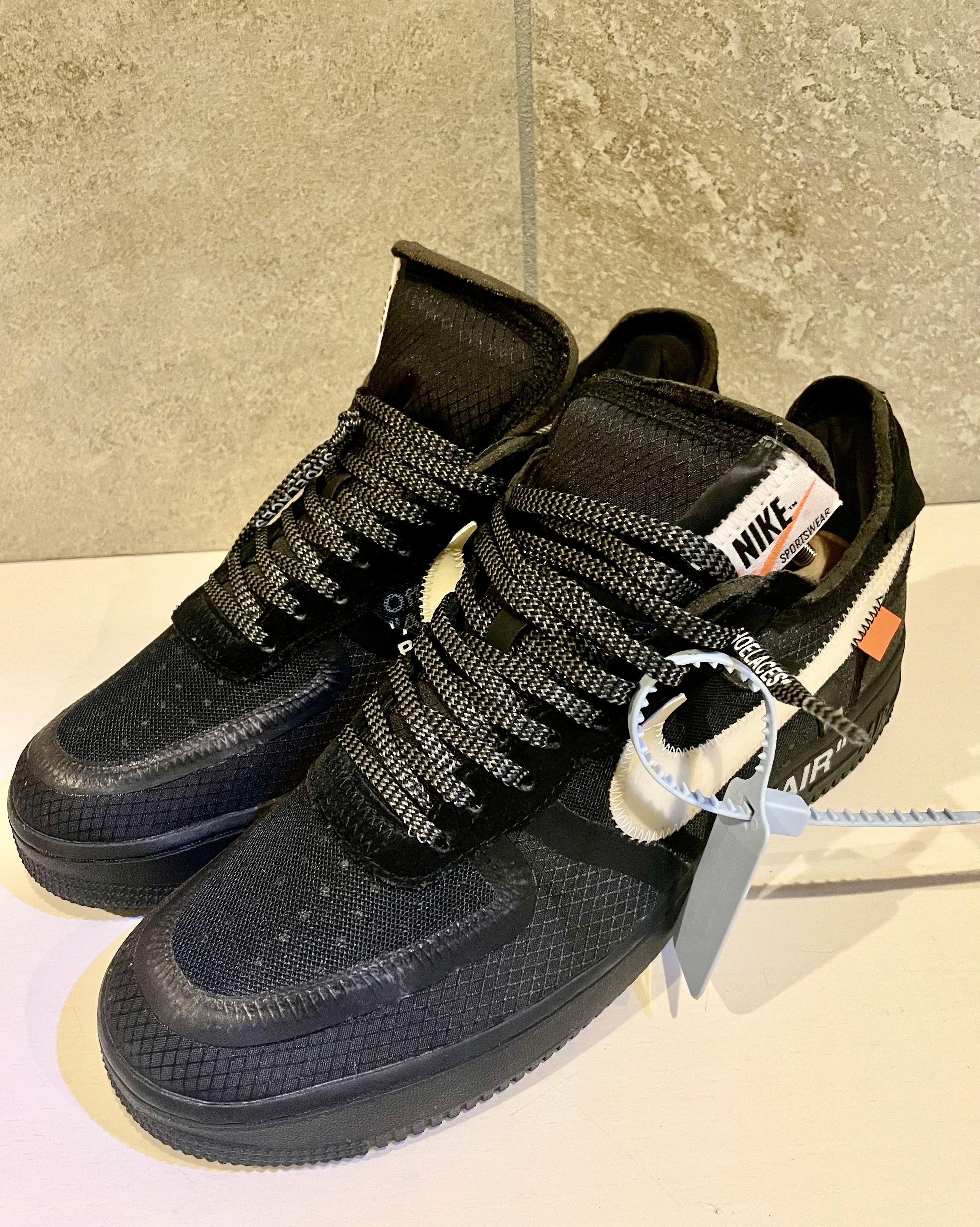 Off-White × Nike Air Force 1 Low "Black"