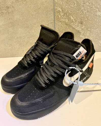 Off-White × Nike Air Force 1 Low "Black"