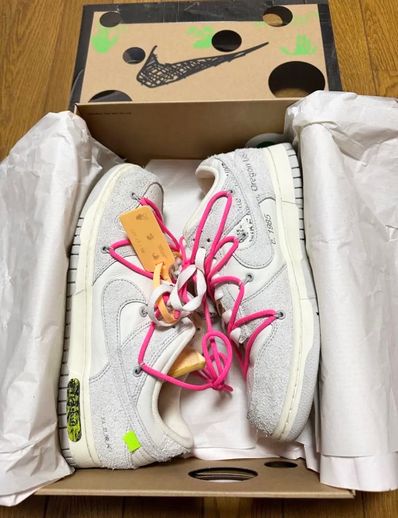 OFF-WHITE × NIKE DUNK LOW 1 OF 50