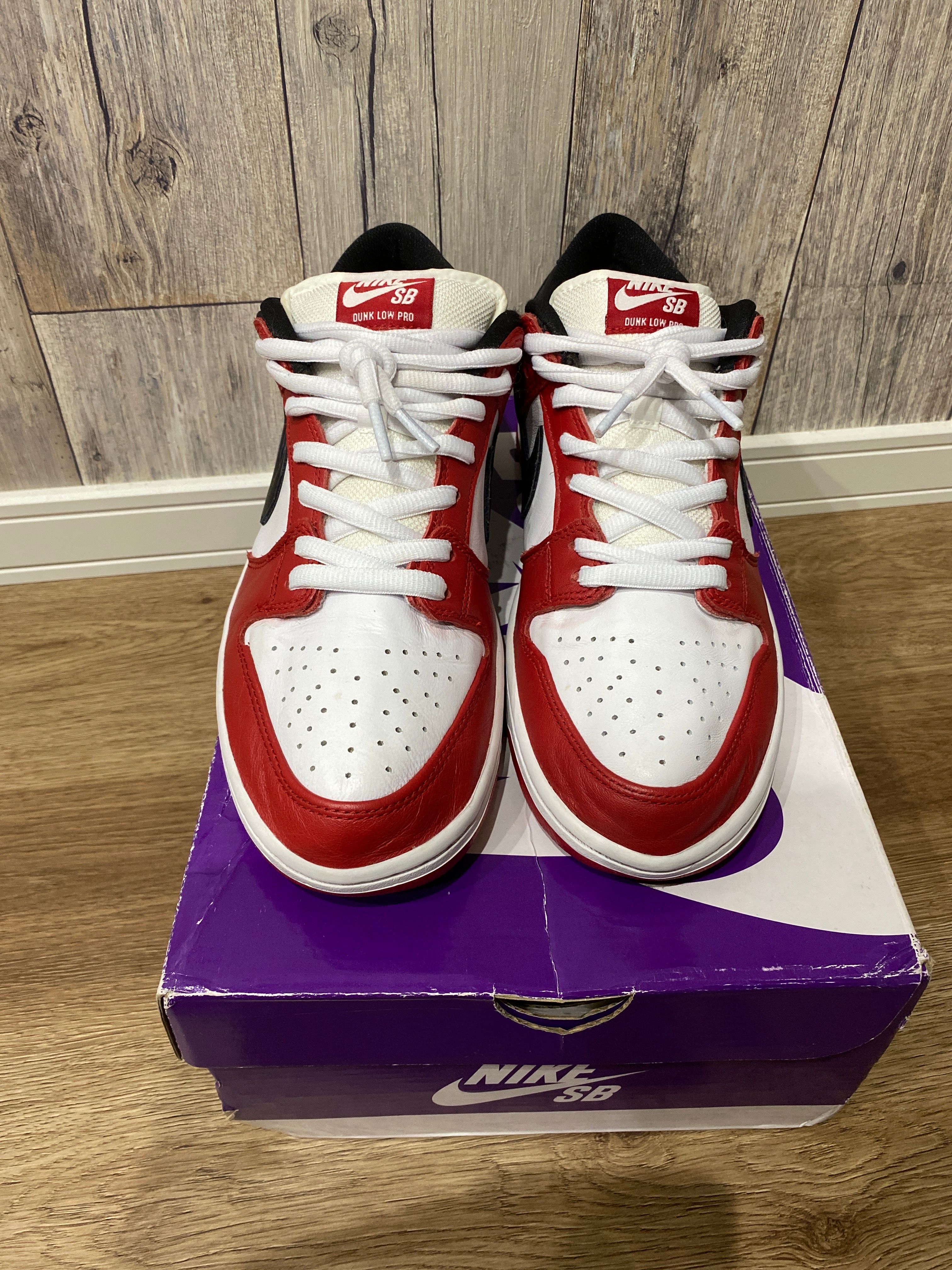 Nike SB Dunk Low Pro "J-Pack Chicago/Varsity Red and White"