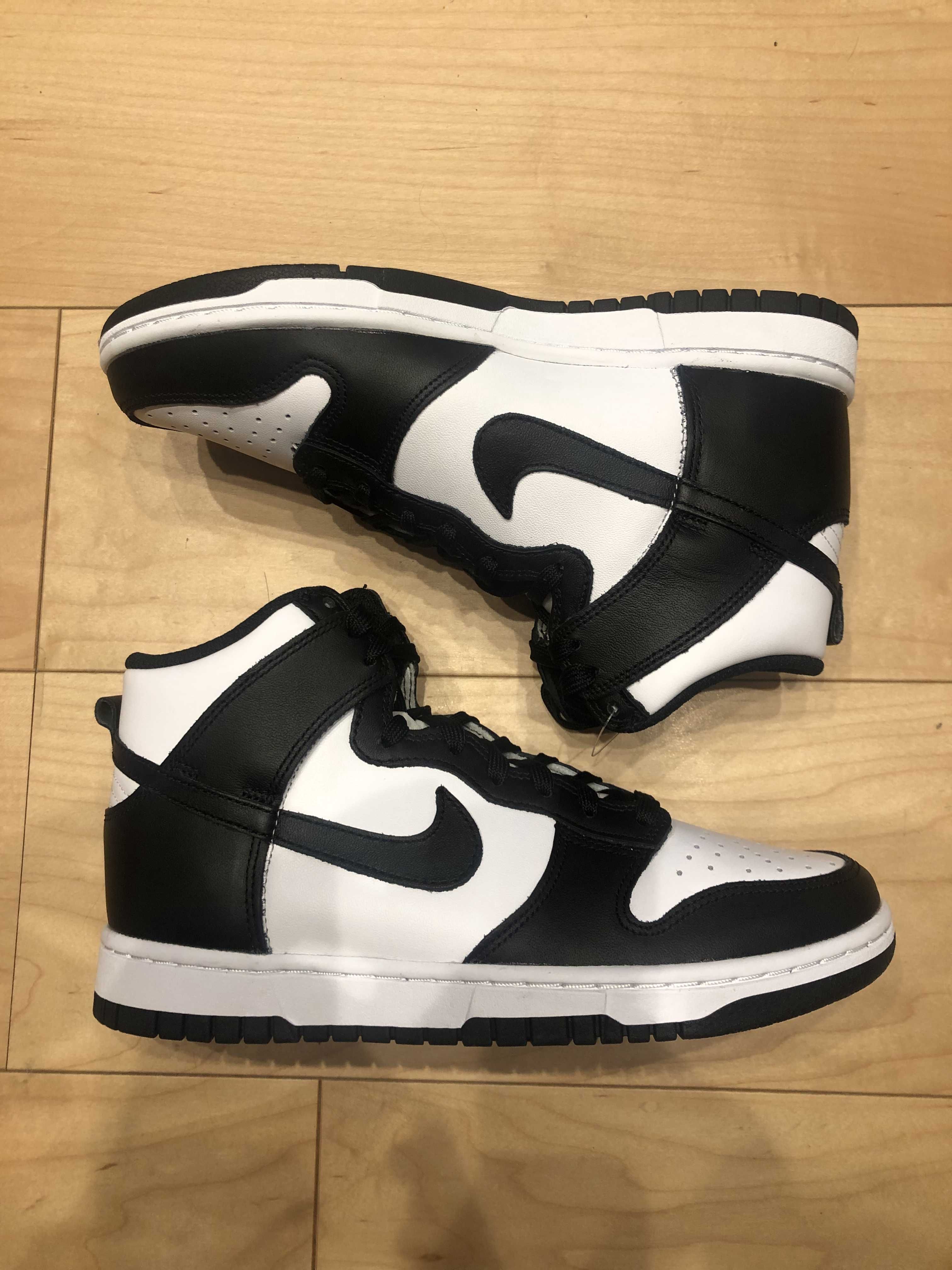 Nike Women's Dunk High "Black and White"