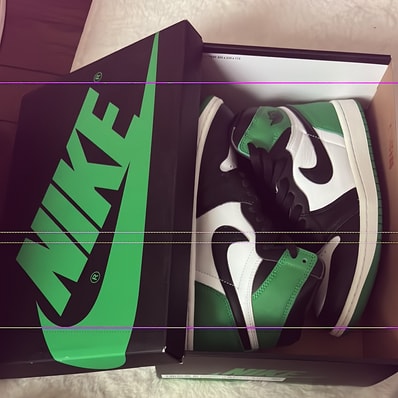 Nike Air Jordan 1 Retro High OG "Celtics/Black and Lucky Green" (2023)