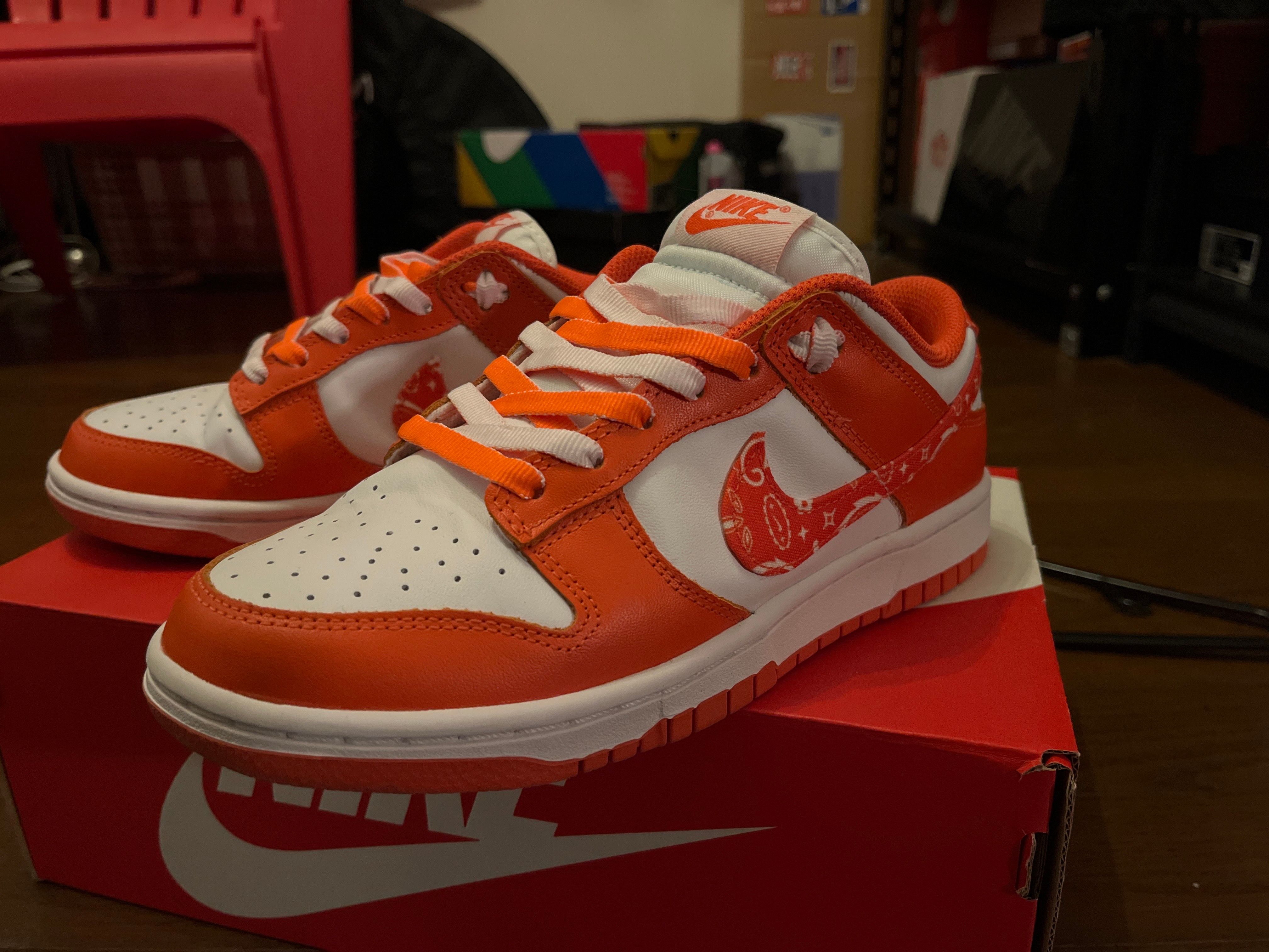 Nike Women's Dunk Low ESS "Orange Paisley"