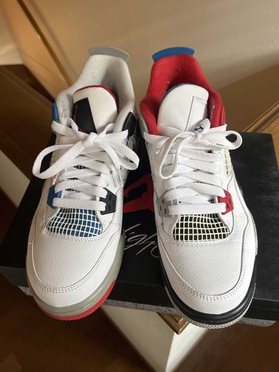 NIKE AIR JORDAN 4 GS WHAT THE 4