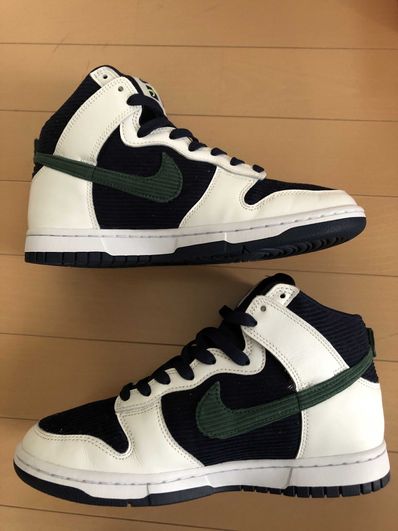 Nike Dunk High EMB "College Navy"