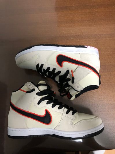 Nike SB Dunk High "San Francisco Giants/Coconut Milk and Black"