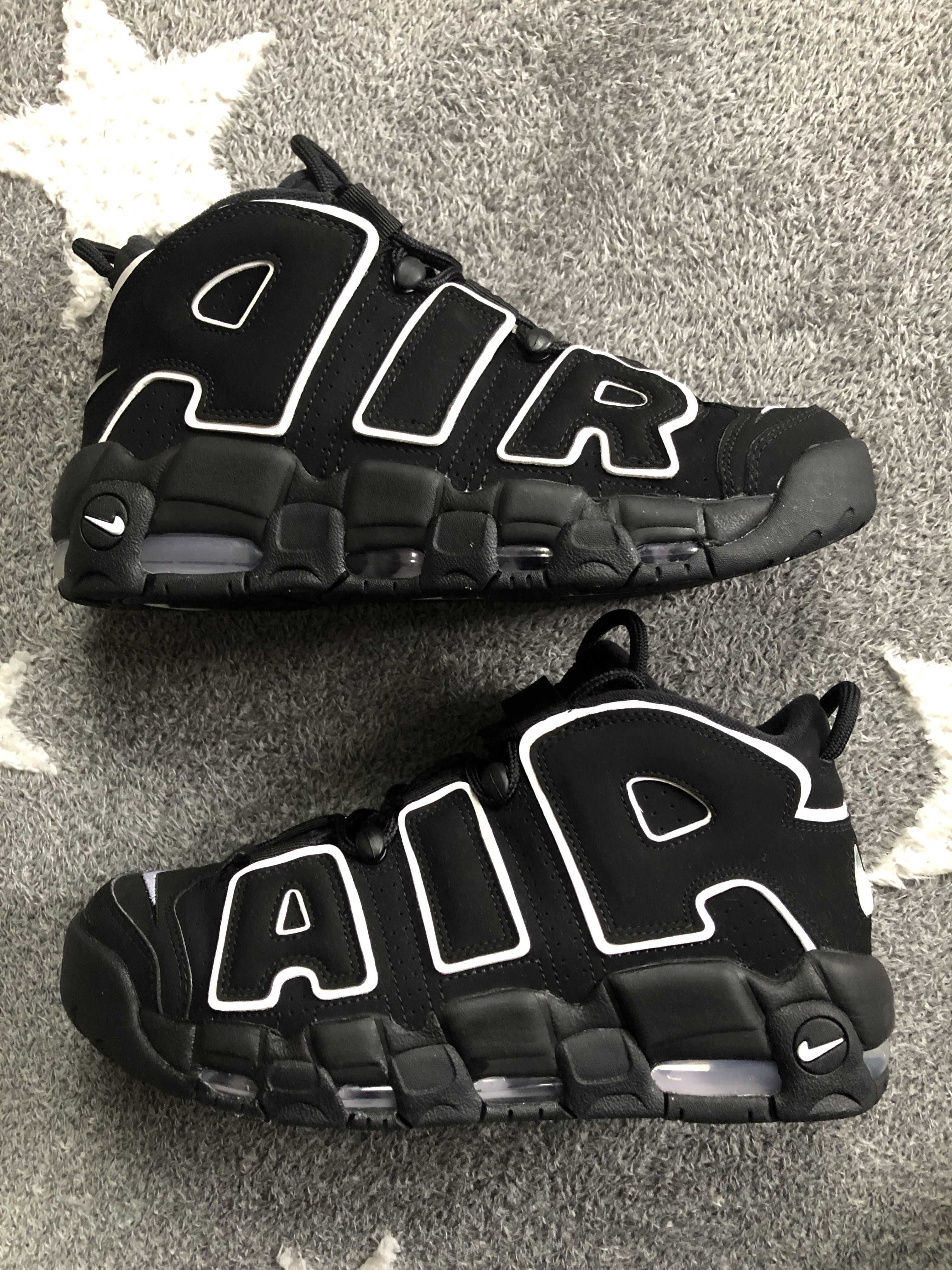 Nike Air More Uptempo "Black/White"(2020)