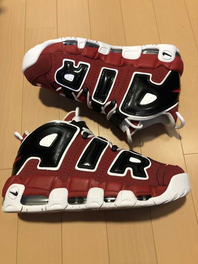 NIKE AIR MORE UPTEMPO ’96 "VARSITY RED/WHITE/BLACK"(2017)