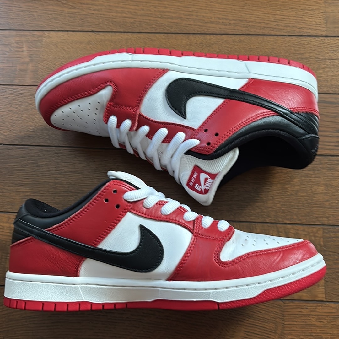 Nike SB Dunk Low Pro "J-Pack Chicago/Varsity Red and White"