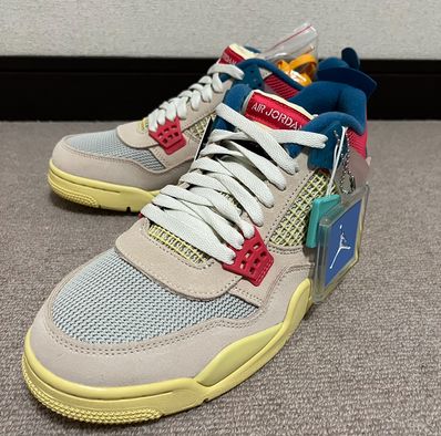 UNION × Nike Air Jordan 4 SP "Guava Ice/Light Fusion Red"