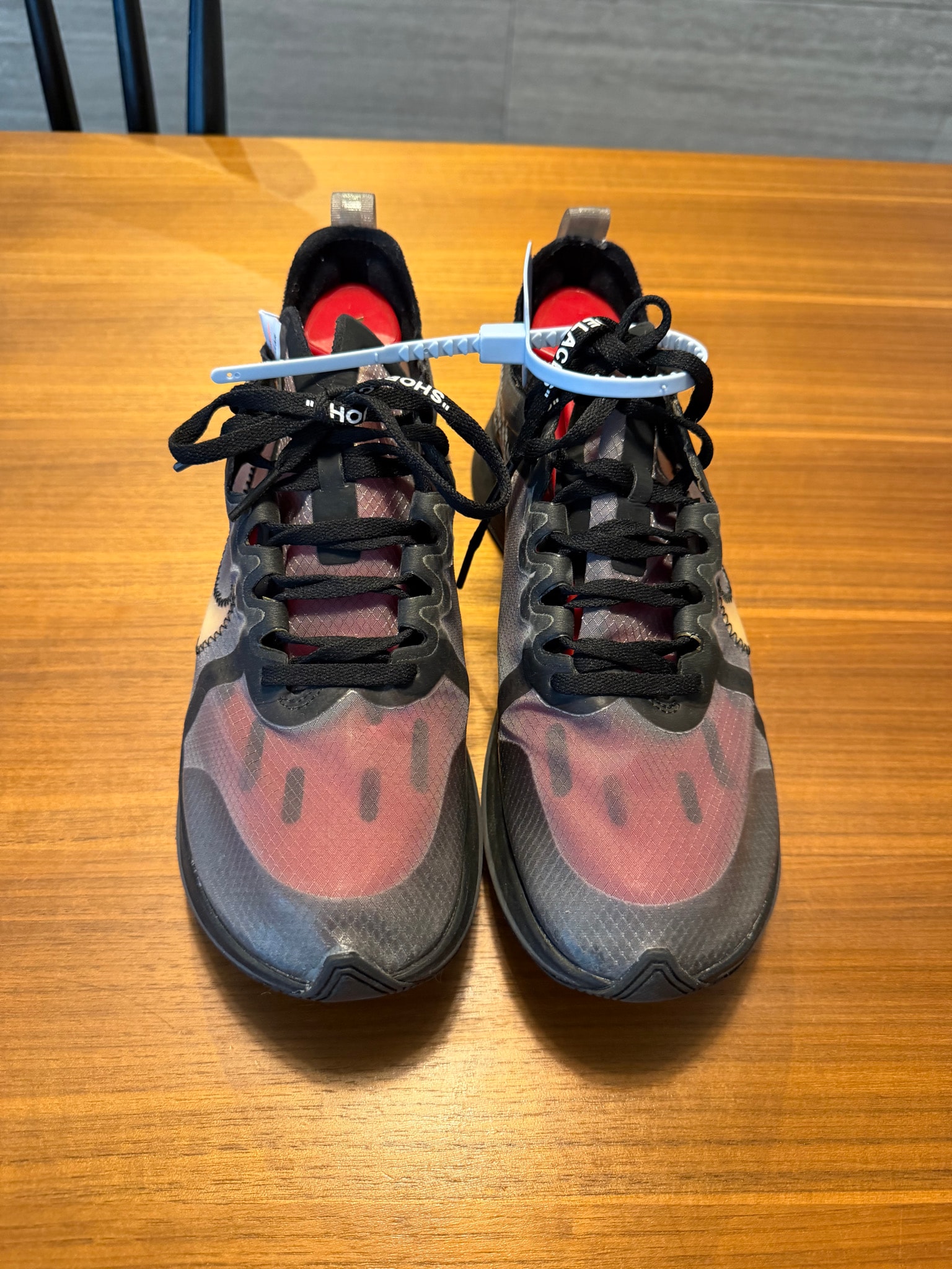 Off-White × Nike Zoom Fly "Black"