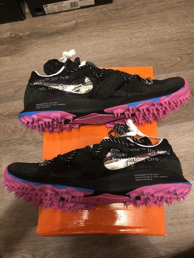 Off-White × Nike Women's Zoom Terra Kiger 5 "Black"