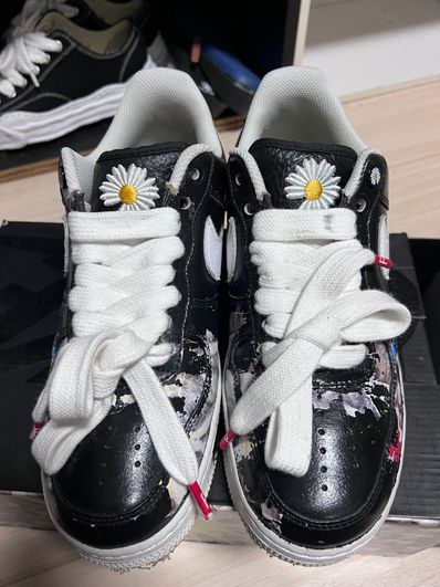 PEACEMINUSONE × Nike Air Force 1 Low Para Noise "Black" / G-DRAGON