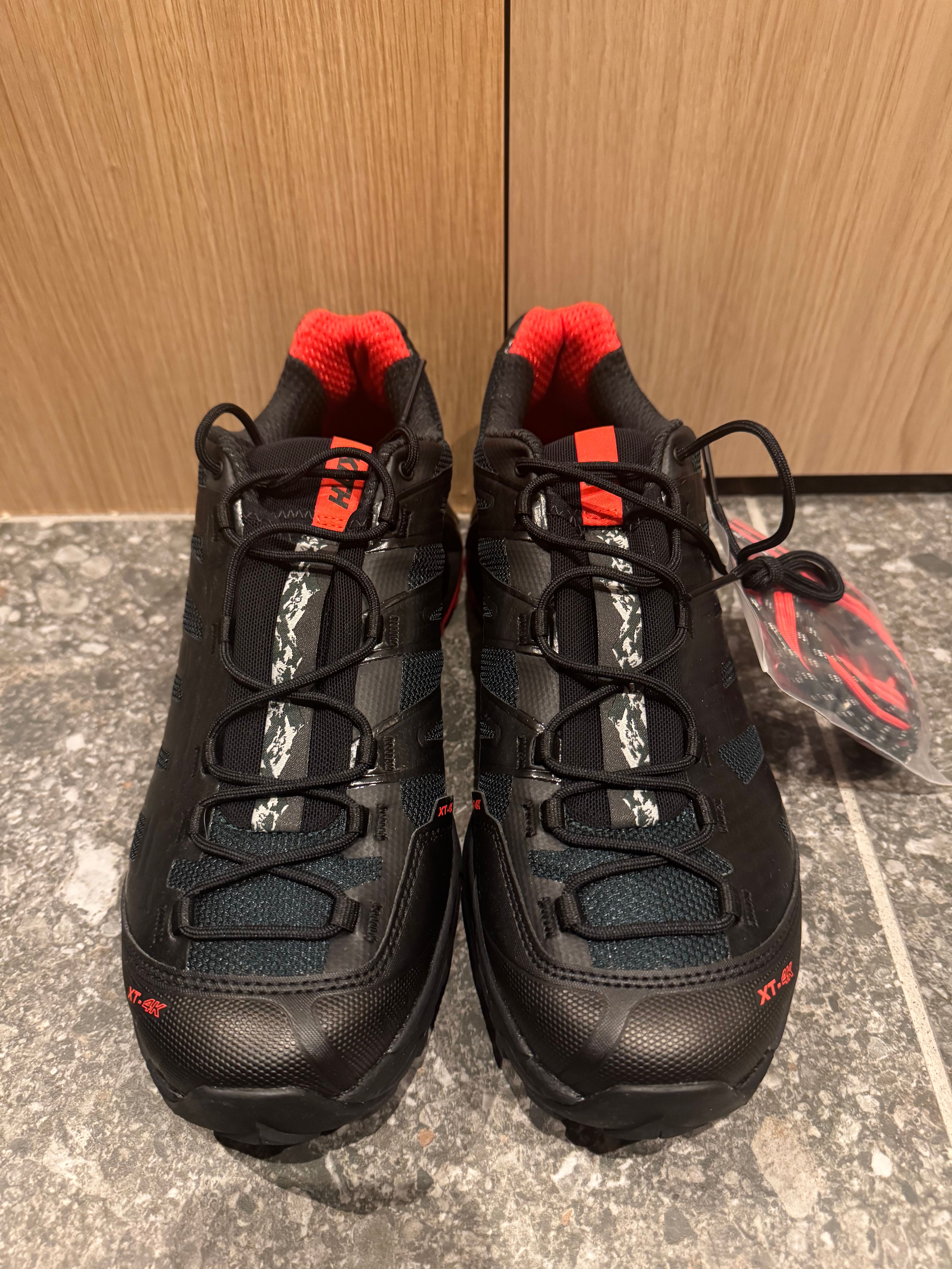 KITH × Salomon XT-4K "Black/Scarab/Fiery Red"