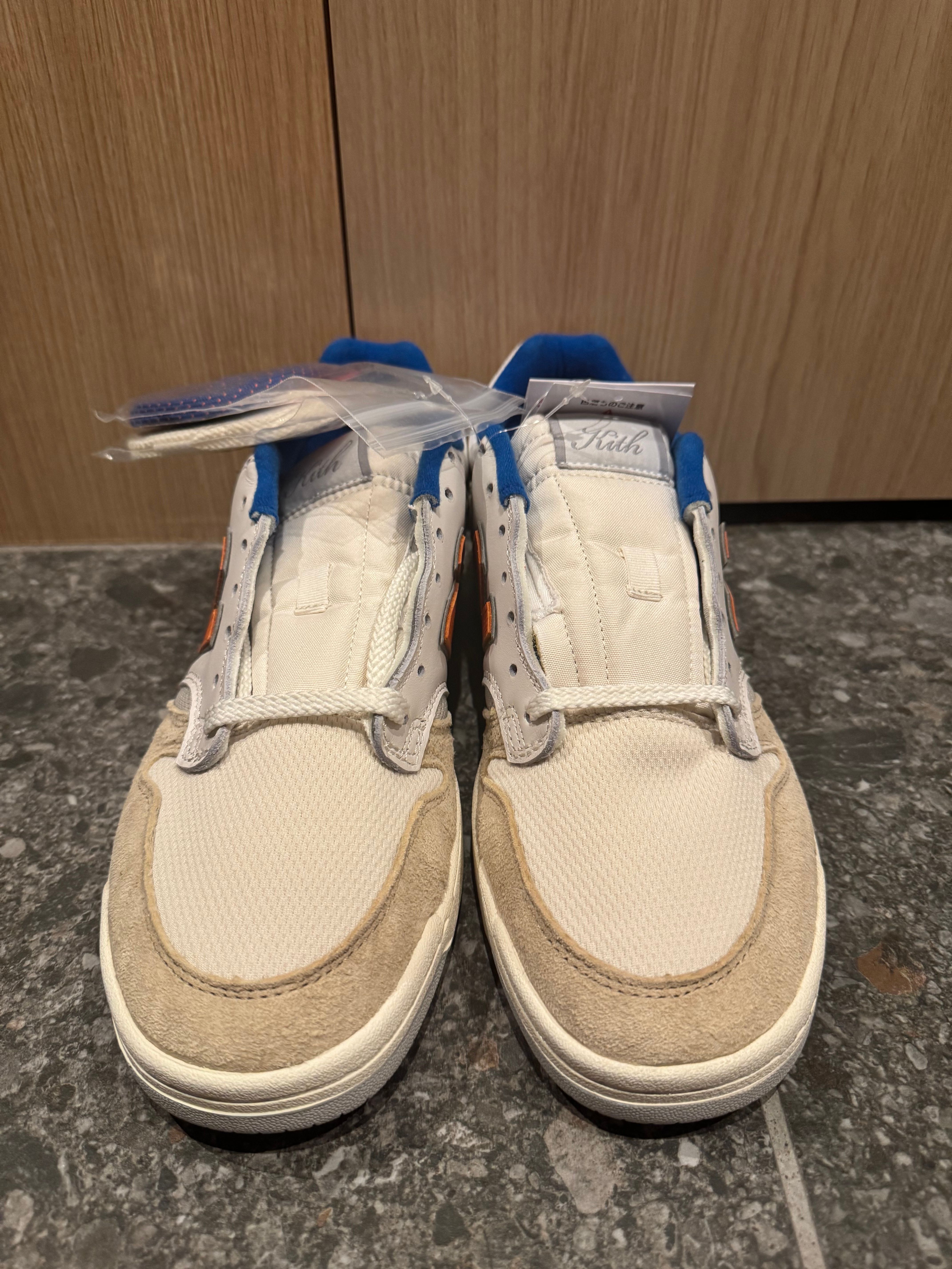 キス × ニューバランス ヌメリック 480 マディソンスクエアガーデン "タンオレンジ"