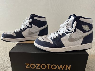 Nike Air Jordan 1 High OG CO.JP "White/Midnight Navy" (2020)(ブリーフケースなし)